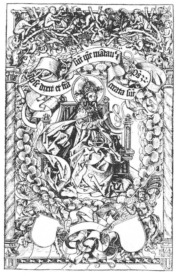 god the father enthroned